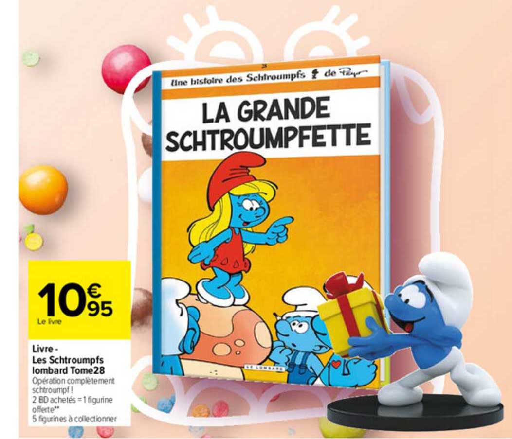 livre les schtroumpfs lombard tome28