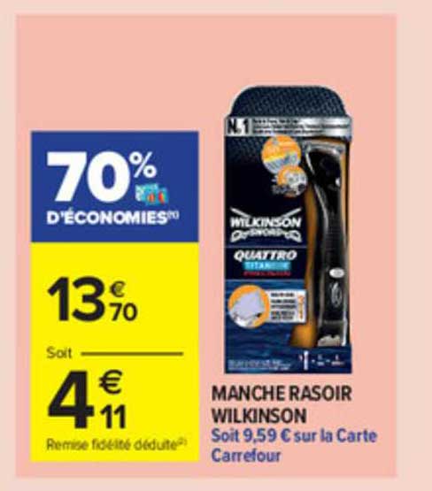 Manche Rasoir Wilkinson