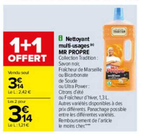 nettoyant multi-usages mr propre