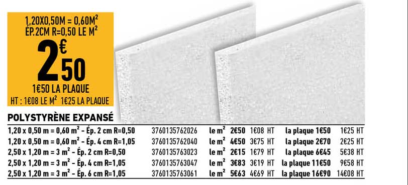 Polystyrène Expansé