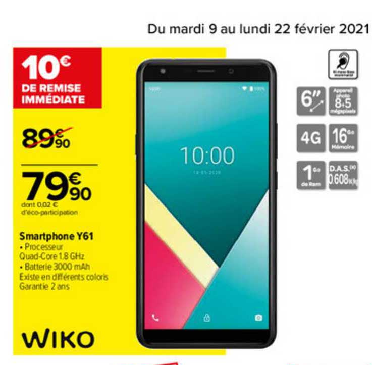 Smartphone Y61 Wiko