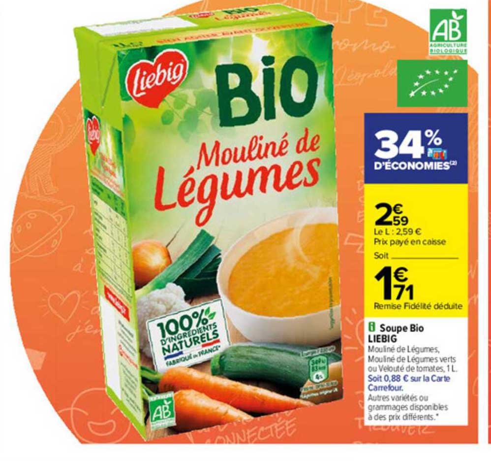 Soupe Bio Liebig