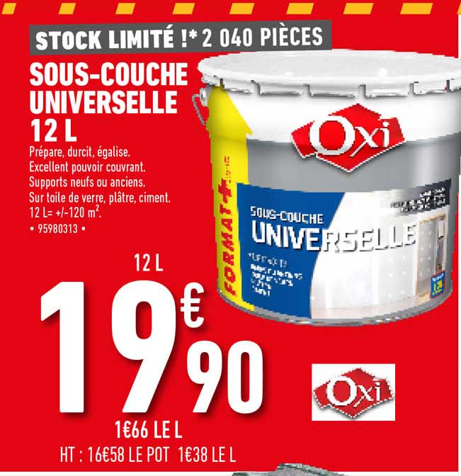 Sous-couche Universelle Oxi