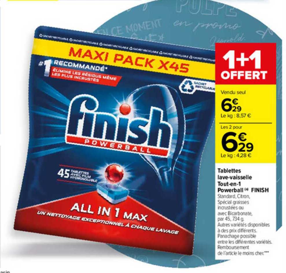 Tablettes Lave-vaisselle Tout-en-1 Powerball