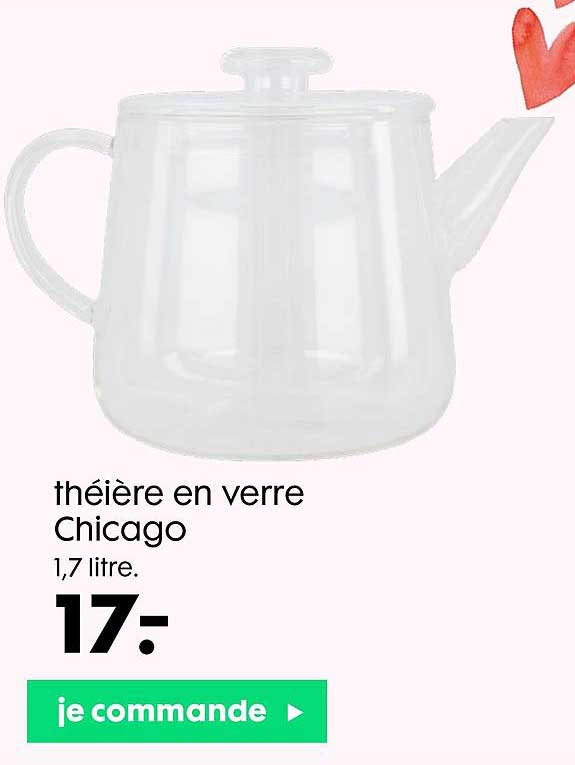 Théière En Verre Chicago
