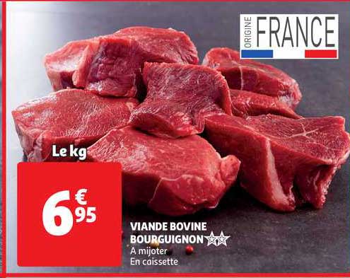 Viande Bovine : Bourguignon