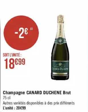 champagne canard duchêne brut