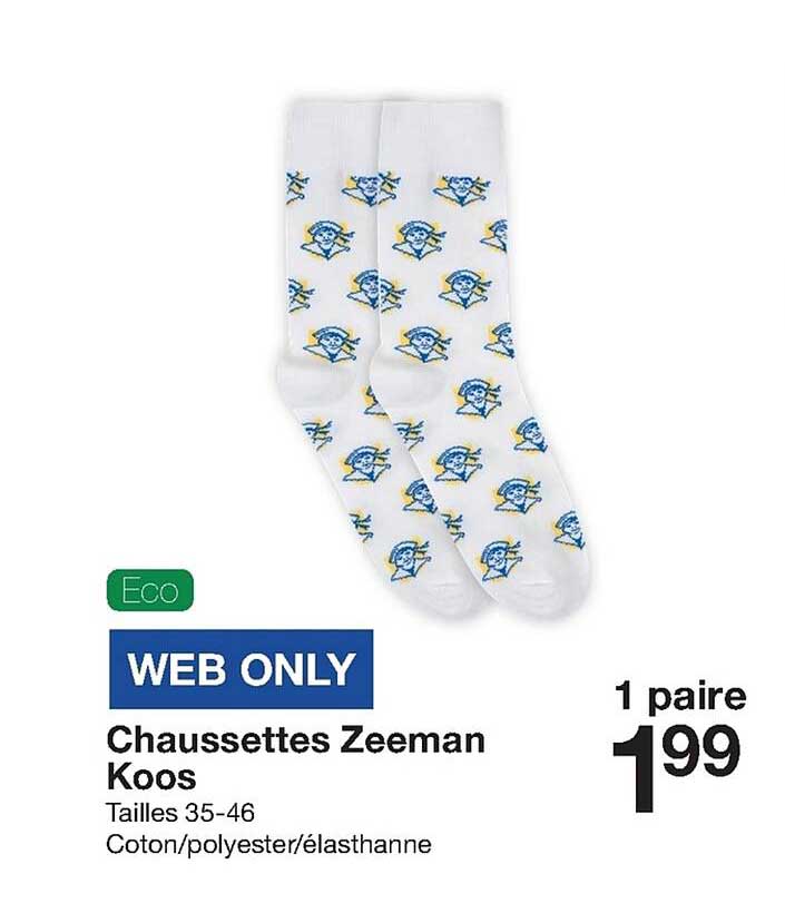chaussettes zeeman koos