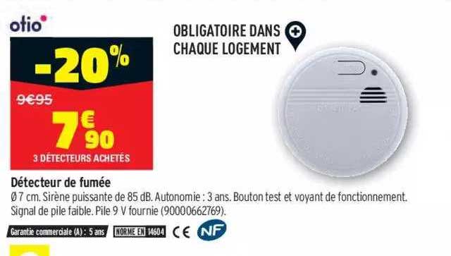 Détecteur De Fumée