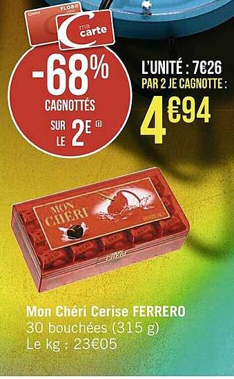Mon Chéri Cerise Ferrero