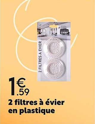 2 Filtres à évier En Plastique
