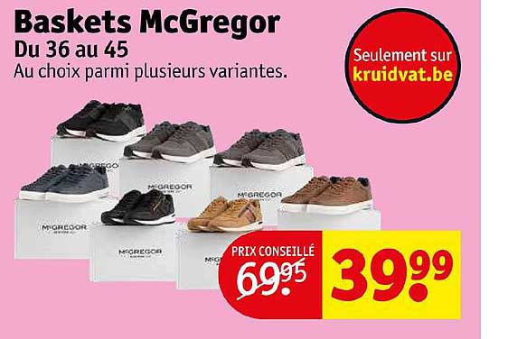 baskets mc gregor