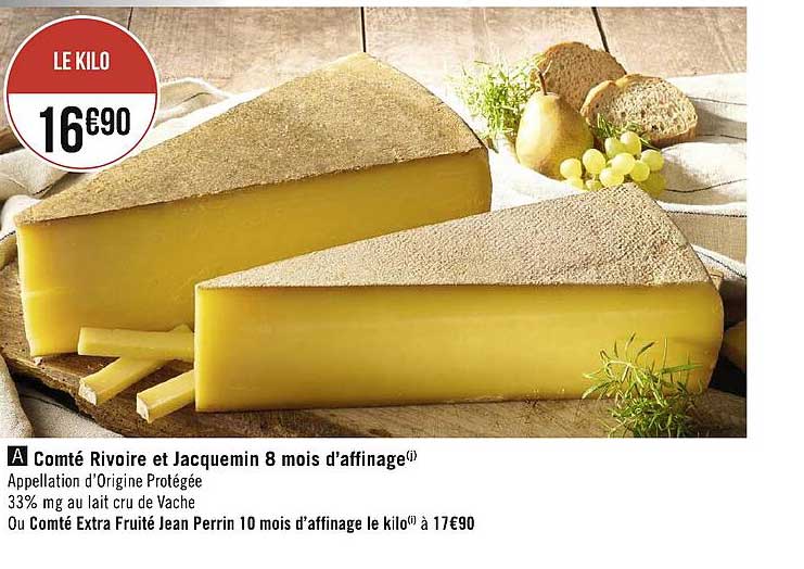 Comté Rivoire Et Jacquemin 8 Mois D'affinage