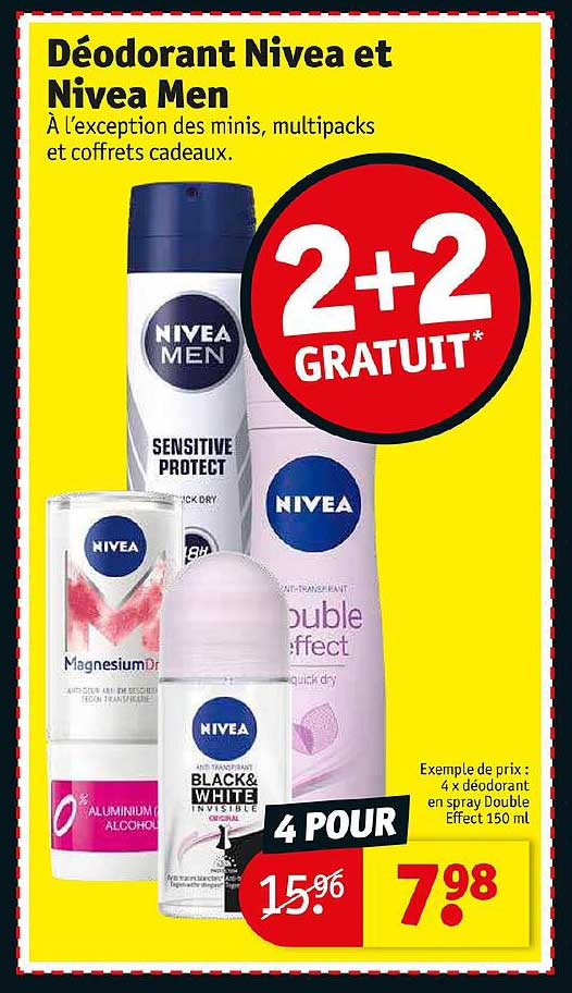 Déodorant Nivea Et Nivea Men