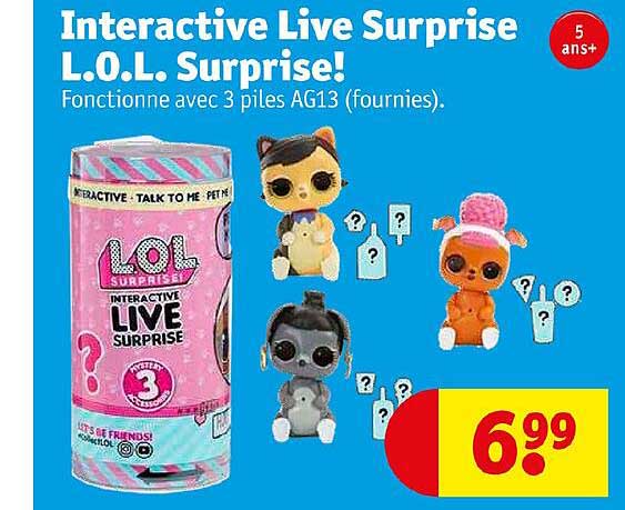 interactive live surprise l.o.l. surprise!