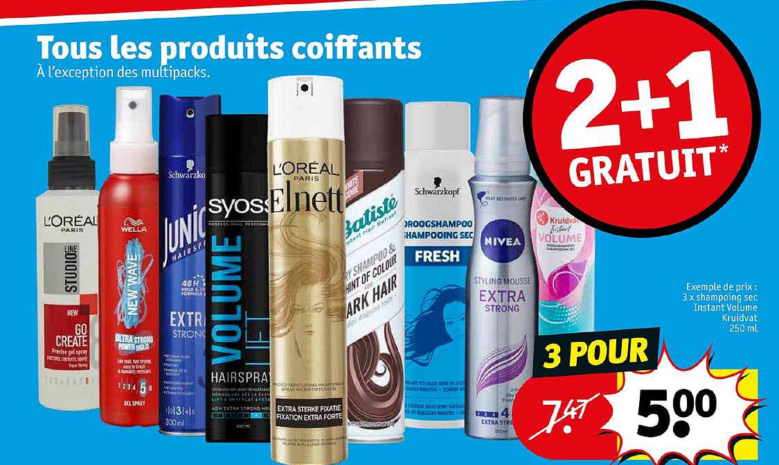 les produits coiffants