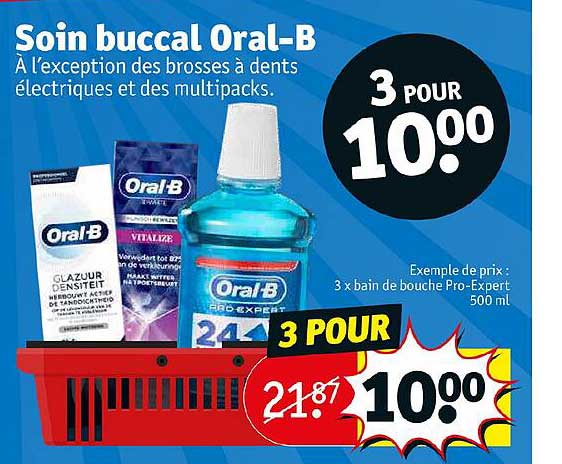 soin buccal oral-b