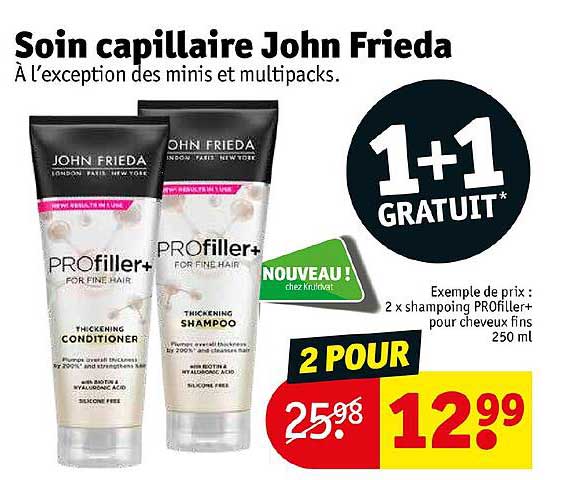 soin capillaire john frieda