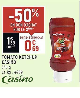 tomato ketchup casino