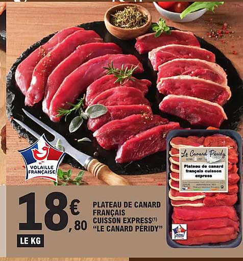 plateau de canard français cuisson express "le canard péridy"