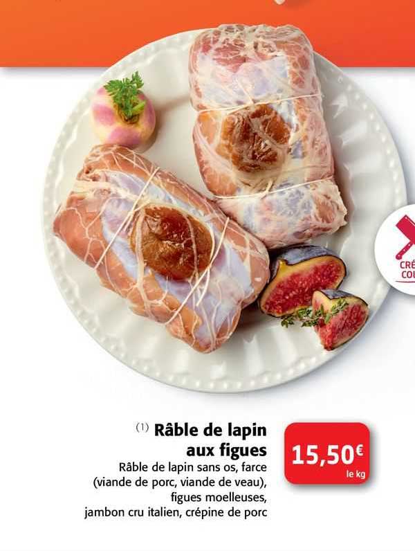râble de lapin aux figues