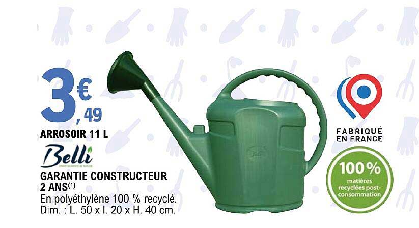 Arrosoir 11l Belli