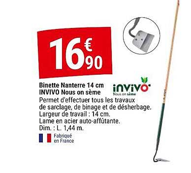 binette nanterre 14 cm invivo nous on sème
