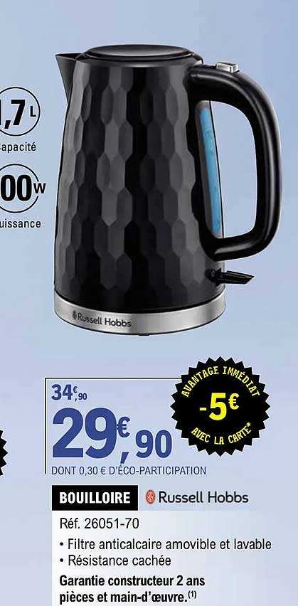 bouilloire russell hobbs