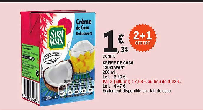 crème de coco suzi wan