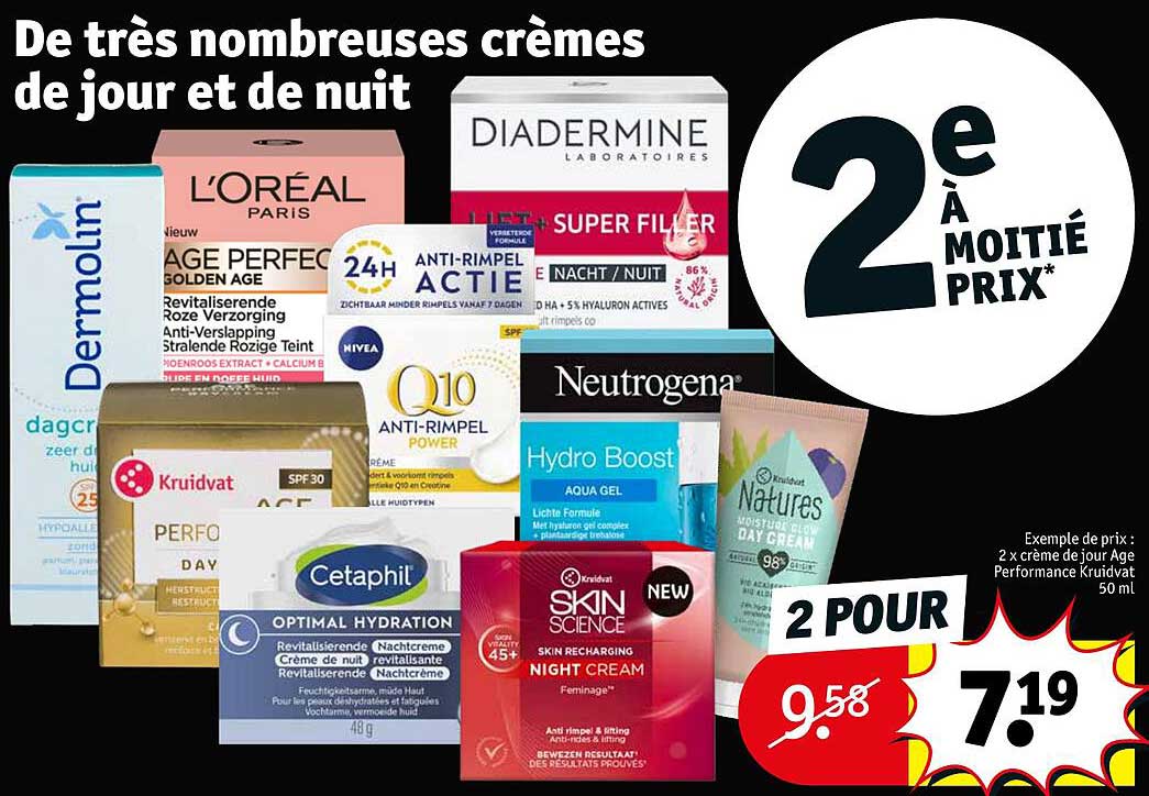 Crèmes De Jour Et De Nuit