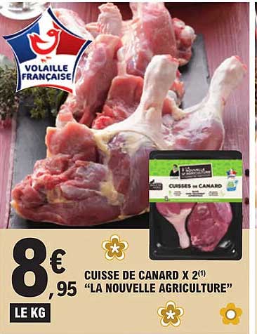 cuisse de canard x2 "la nouvelle agriculture"
