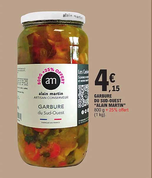 garbure du sud-ouest "alain martin"