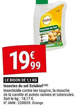 Insectes Du Sol Solabiol