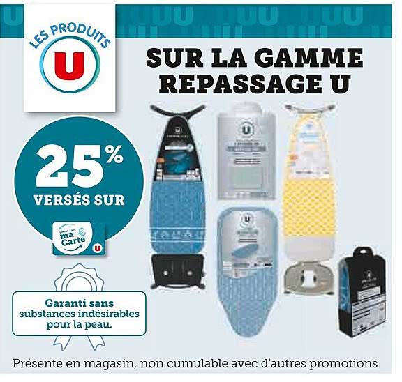 La Gamme Repassage U
