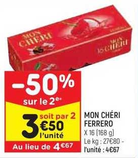 mon chéri ferrero