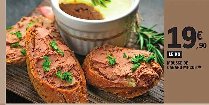 mousse de canard mi-cuit