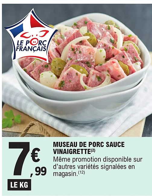 Museau De Porc Sauce Vinaigrette