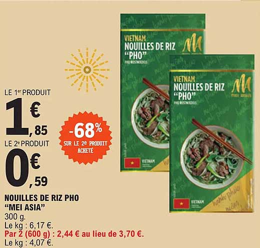 nouilles de riz pho "mei asia"