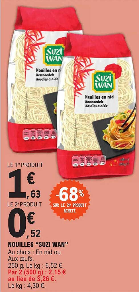 nouilles suzi wan