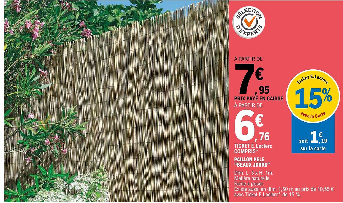 paillon pele "beau jours"