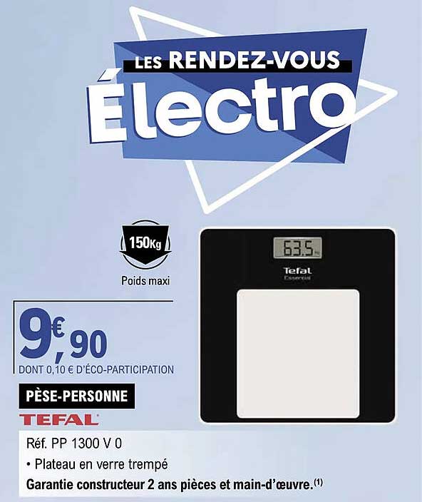 pèse-personne tefal
