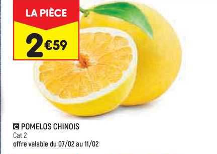 Pomelos Chinois