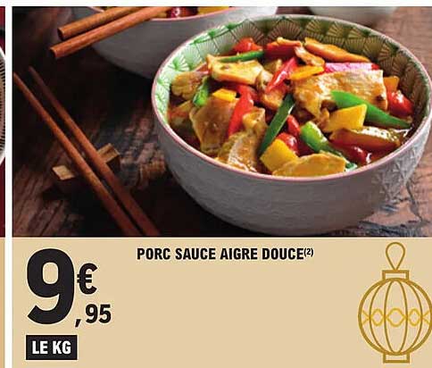 porc sauce aigre douce