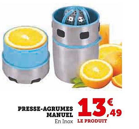 presse-agrumes manuel