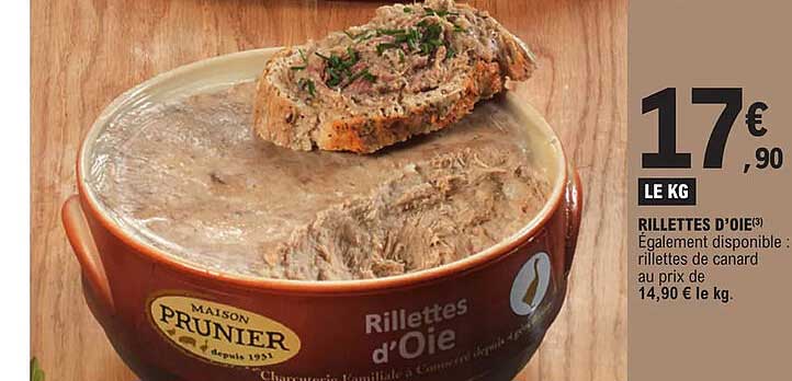 rillettes d'oie