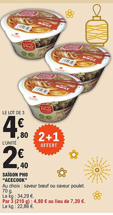 Saïgnon Pho "acecook"