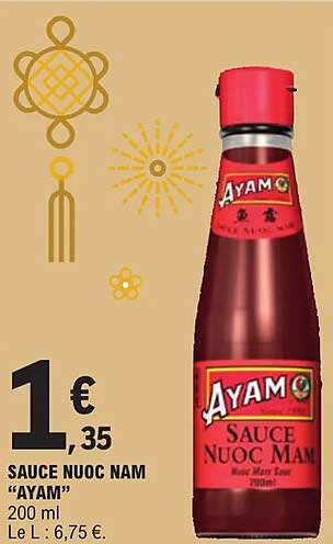 sauce nuoc nam "ayam"