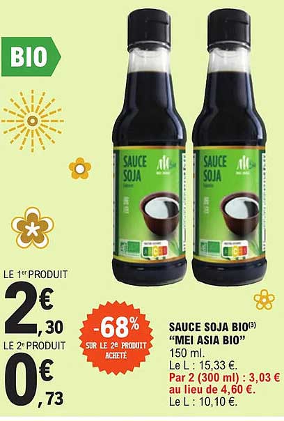 sauce soja bio "mei asia bio"