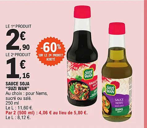 sauce soja suzi wan