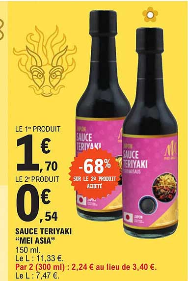 Sauce Teriyaki "mei Asia"